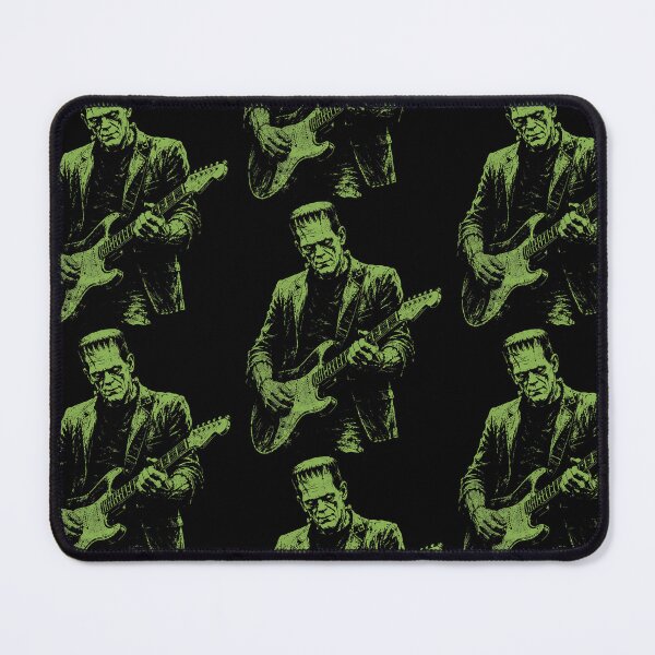 Item preview, Frankenstein Monster Guitarist Vintage Horror Rock Music designed and sold by RDGNR.