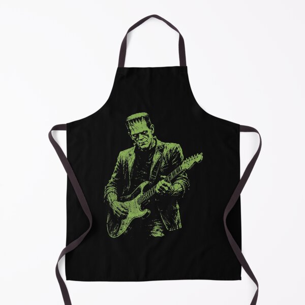 Item preview, Frankenstein Monster Guitarist Vintage Horror Rock Music designed and sold by RDGNR.