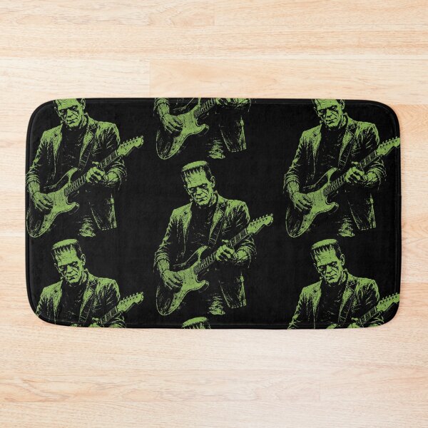 Item preview, Frankenstein Monster Guitarist Vintage Horror Rock Music designed and sold by RDGNR.