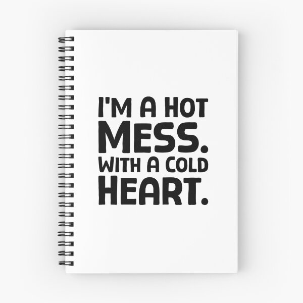 Item preview, I’m A Hot Mess. With A Cold Heart. - B_1 designed and sold by AhmedHelal24795.