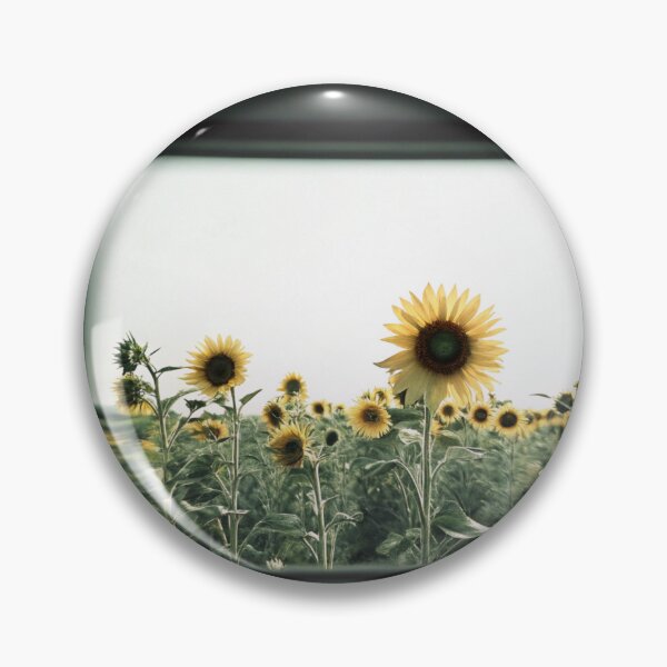 Aperçu de l'œuvre Dreamy Sunflower Field Circle créée et vendue par darriahad.