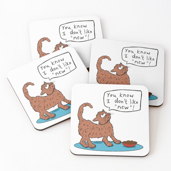 Item preview, Funny ginger cat refuses her food designed and sold by KPlayerAdhder.