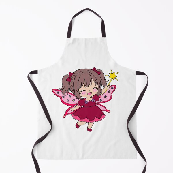 Item preview, Cute Chibi Fairy Girl Leo - Kawaii Magic Wand designed and sold by BunnySoftArt.