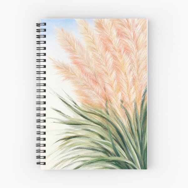 Item preview, Coastal Beach Grass Painting | Soft Pampas Grass designed and sold by TheSlowShore.