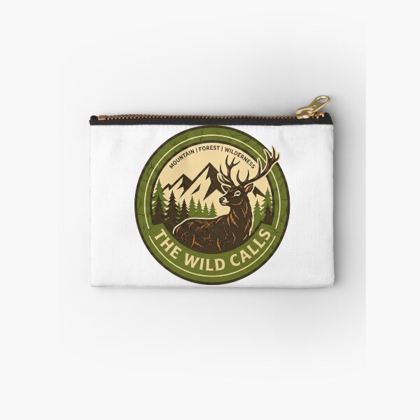 Item preview, Mountain Forest Wilderness Badge Hiking Adventure Emblem designed and sold by GabeMountainArt.