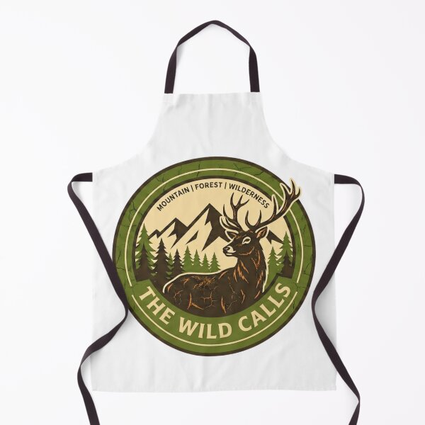 Item preview, Mountain Forest Wilderness Badge Hiking Adventure Emblem designed and sold by GabeMountainArt.