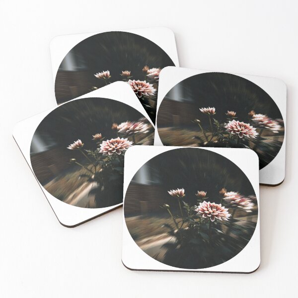 Item preview, Moody Pink Floral Motion Circle designed and sold by darriahad.