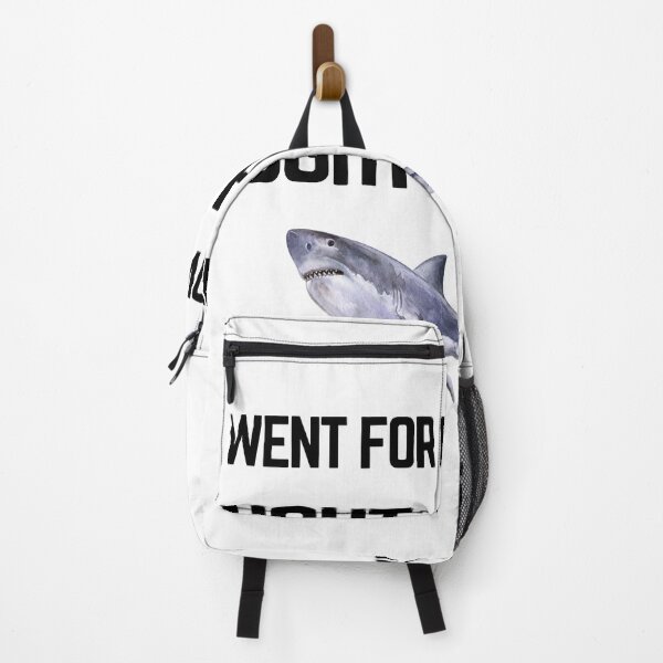 Item preview, Went For Minnows Caught A Shark Funny Ocean Quote designed and sold by LensDyn™.