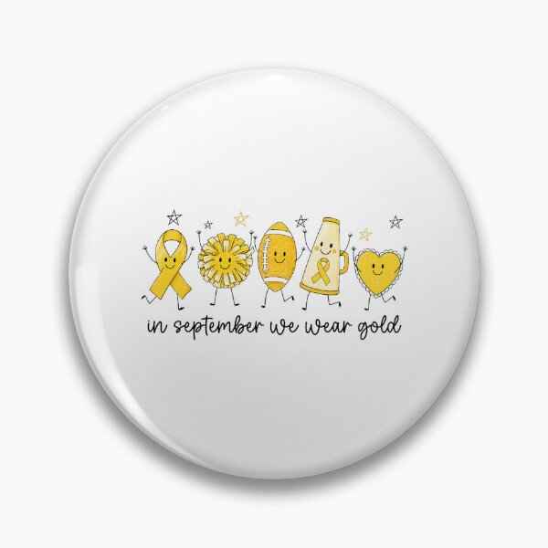 Item preview, In September We Wear Gold Football designed and sold by RDGNR.