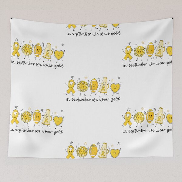 Item preview, In September We Wear Gold Football designed and sold by RDGNR.