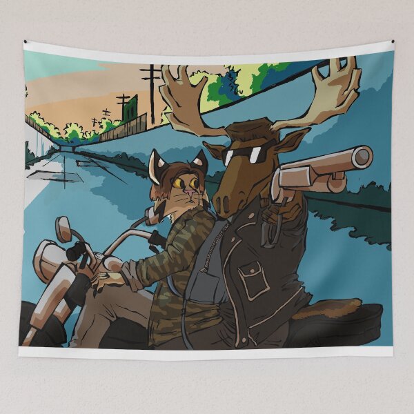 Item preview, Furry T2:Judgment Day Screenshot Redraw designed and sold by WhaleCarcassArt.