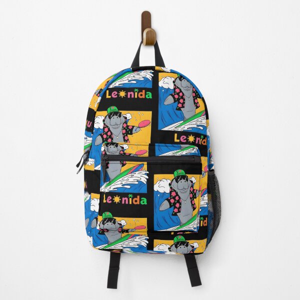 Item preview, Leonida Surfing Manatee Tropical Wave designed and sold by Mind-Drift.