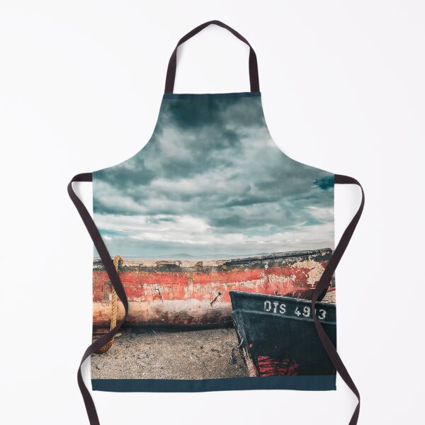 Item preview, Dramatic Clouds with stranded Fishing Boats designed and sold by Faith Based Decor .