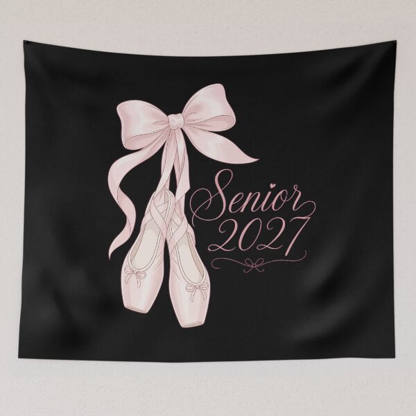 Item preview, Senior 2027 Ballet Coquette Pink Bow – Senior Era Graduation designed and sold by CalmDownZone ⭐️⭐️⭐️⭐️⭐️.