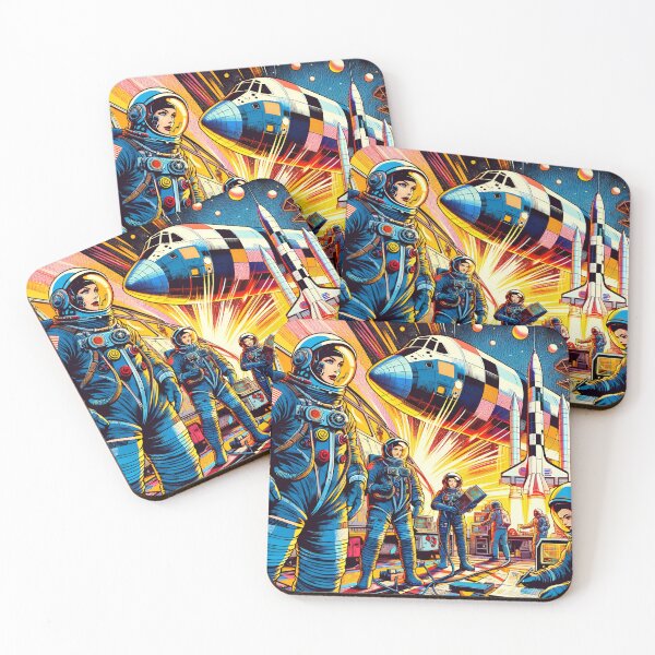 Item preview, Space Race Tribute designed and sold by RobertMartinArt.