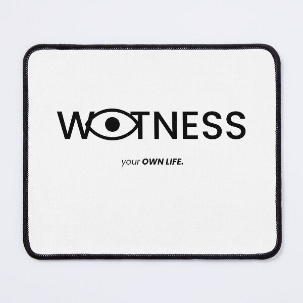 Item preview, Witness Your Own Life Minimalist Eye Typography Design designed and sold by VanSum.