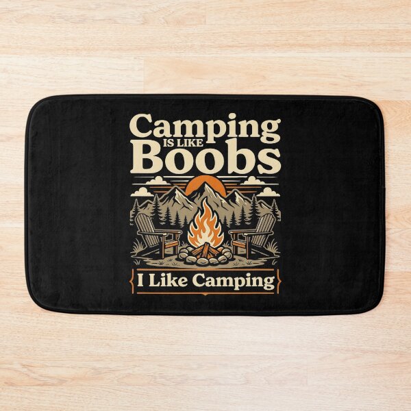 Item preview, Funny Camping Campfire Humor Design designed and sold by Mind-Drift.