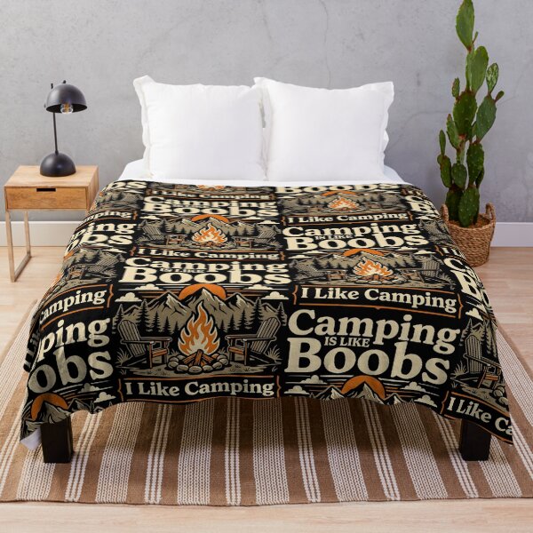 Item preview, Funny Camping Campfire Humor Design designed and sold by Mind-Drift.