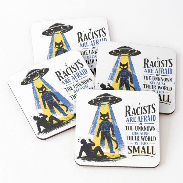 Item preview, Racists Are Afraid of the Unknown designed and sold by itotoiro design.