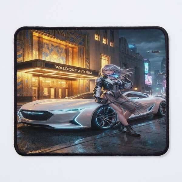 Item preview, Cyberpunk Luxury Concept Car New York Art designed and sold by JMAVILA ART.
