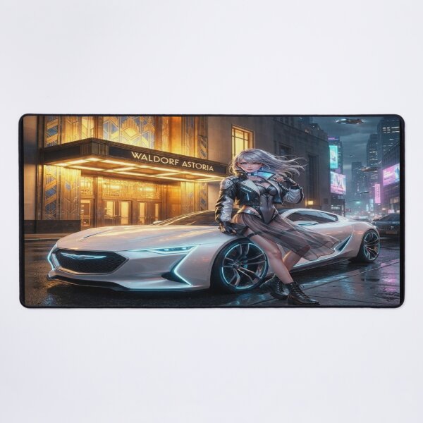 Item preview, Cyberpunk Luxury Concept Car New York Art designed and sold by JMAVILA ART.