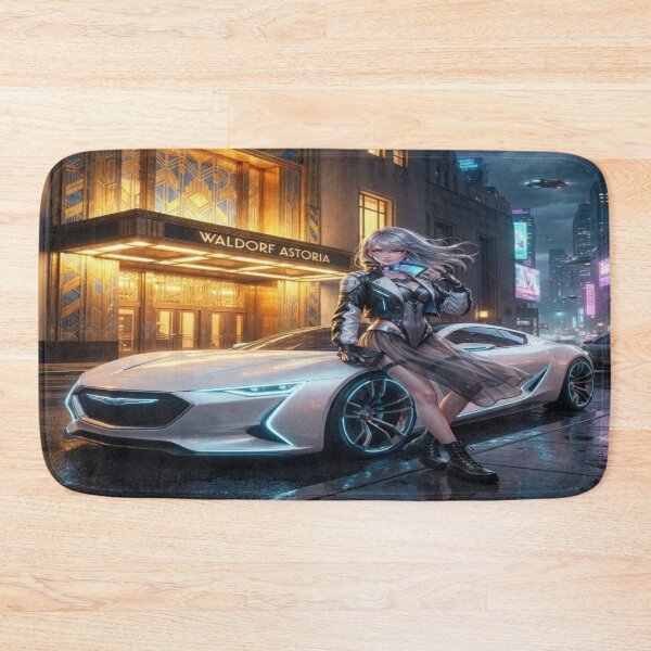 Item preview, Cyberpunk Luxury Concept Car New York Art designed and sold by JMAVILA ART.