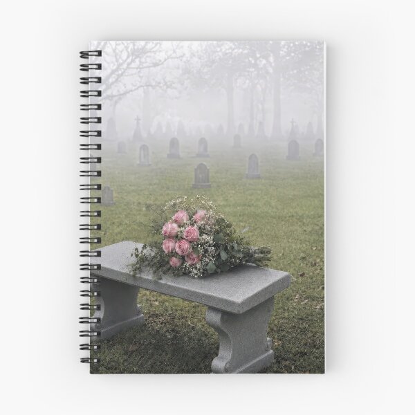 Item preview, Cemetery Memorial Bench with Pink Roses designed and sold by Maria Dryfhout.