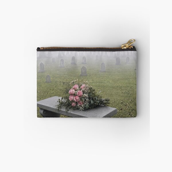Item preview, Cemetery Memorial Bench with Pink Roses designed and sold by Maria Dryfhout.