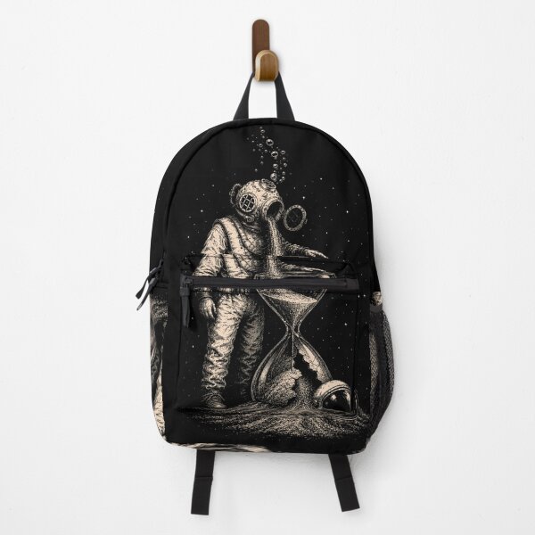 Item preview, Time Runs Deep – Vintage Diver & Hourglass designed and sold by isaiane-isa.