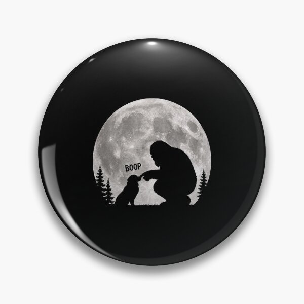 Item preview, Bigfoot Boop Under Moonlit Night designed and sold by Mind-Drift.