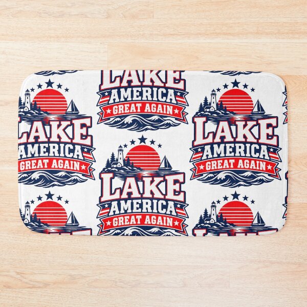 Item preview, Lake America Great Again - Great Lakes Patriotic Lake Design designed and sold by RDGNR.