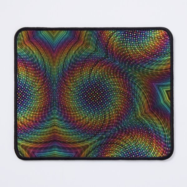 Item preview, Rainbow Kaleidoscope Sacred Geometry Mandala designed and sold by IntelliMindDesigns.