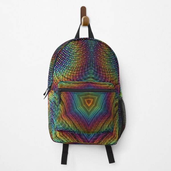 Item preview, Rainbow Kaleidoscope Sacred Geometry Mandala designed and sold by IntelliMindDesigns.