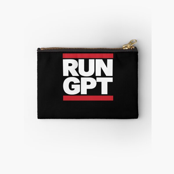 Item preview, Run GPT Funny AI Technology Graphic designed and sold by Glow-Paw-Studio.