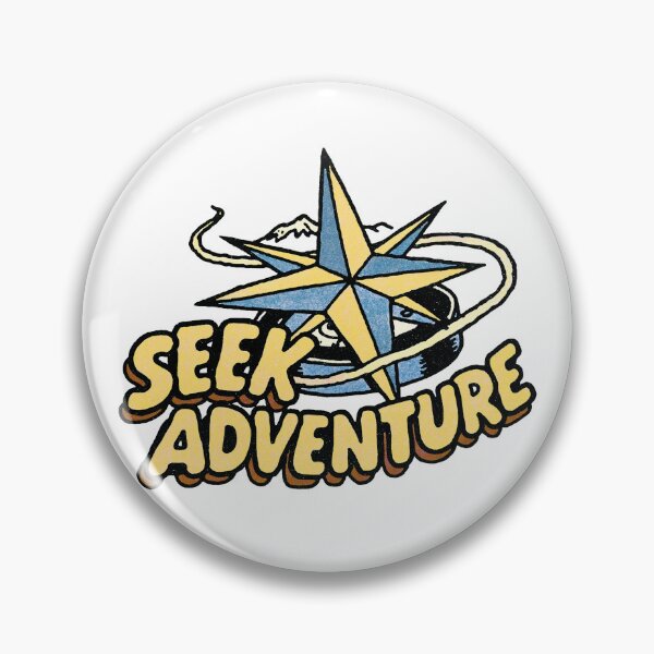 Item preview, Seek Adventure Star Compass designed and sold by GrooveAndGlow.