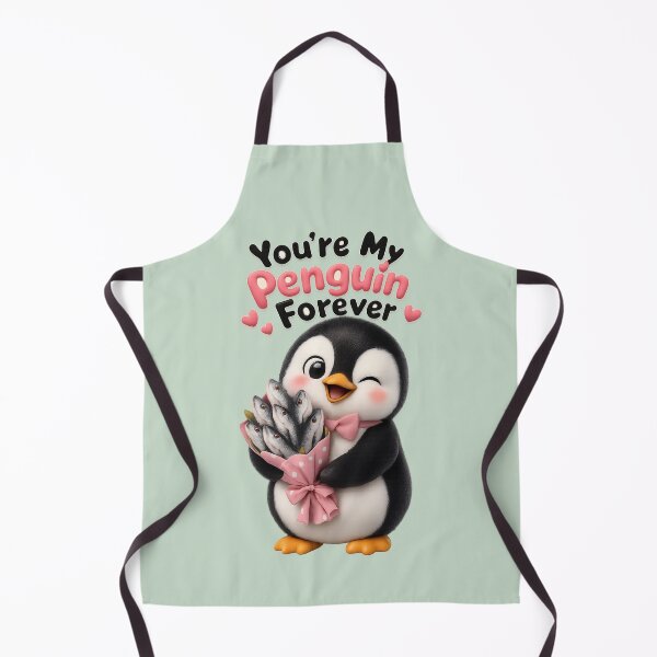 Item preview, Cute "You're My Penguin Forever" | Funny Romantic Penguin Love Quote Pun designed and sold by Moons Studio.