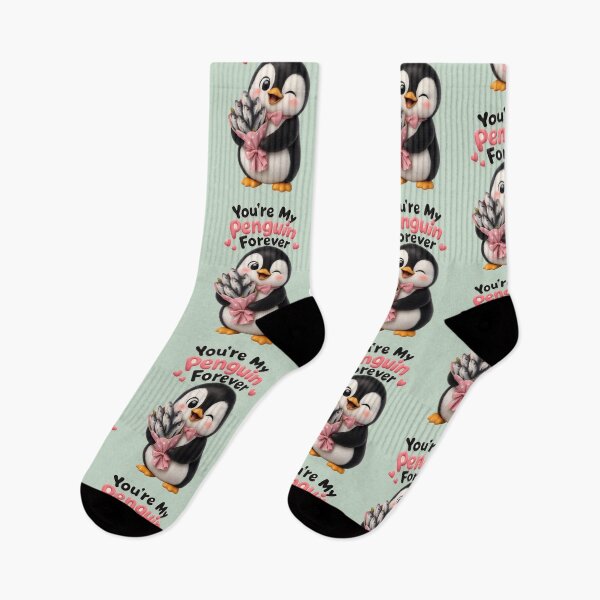 Item preview, Cute "You're My Penguin Forever" | Funny Romantic Penguin Love Quote Pun designed and sold by Moons Studio.