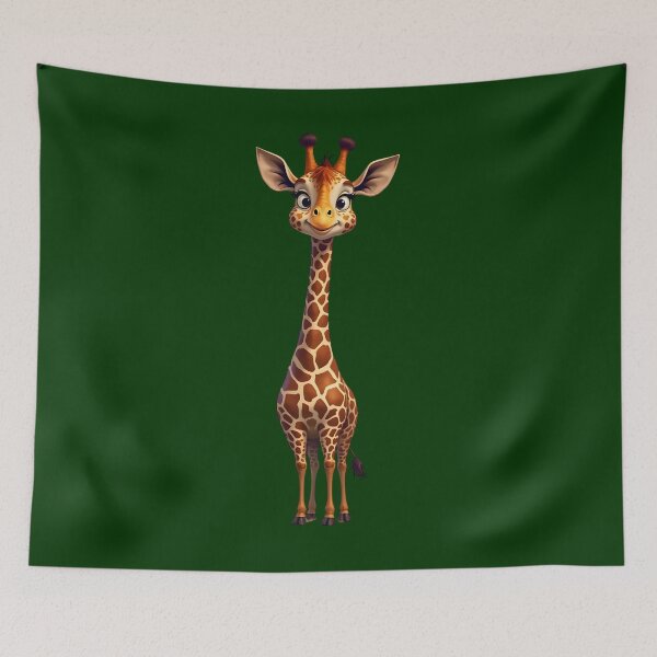 Item preview, Playful Cartoon Giraffe designed and sold by Agnisherl.
