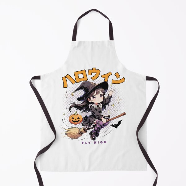 Item preview, Flying Witch T-Shirt | Broomstick Crescent Moon Halloween Graphic Tee v3 designed and sold by DarylWelsh2024.