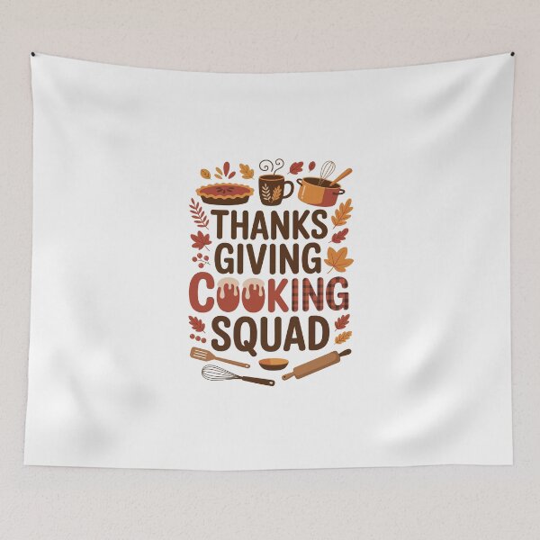 Item preview, Thanksgiving Cooking Squad designed and sold by jkrphoto.