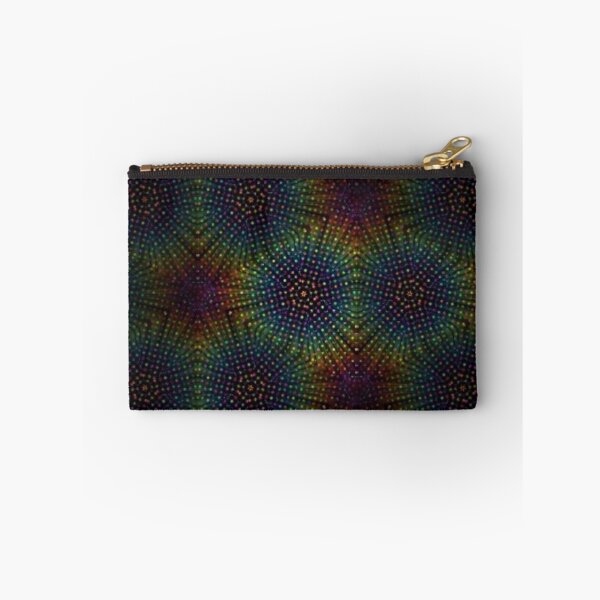 Item preview, Dark Rainbow Mandala Sacred Geometry Pattern designed and sold by IntelliMindDesigns.