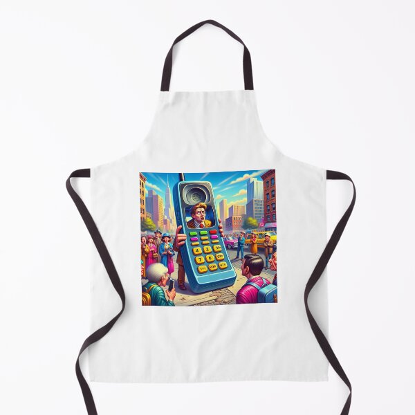 Item preview, Funny 80s Phone designed and sold by RobertMartinArt.