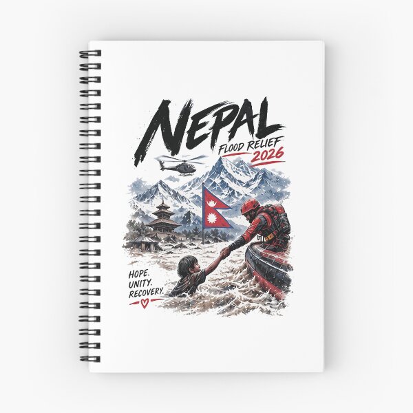Item preview, Nepal Flood Relief 2026 Hope Unity Recovery designed and sold by ostenlee.