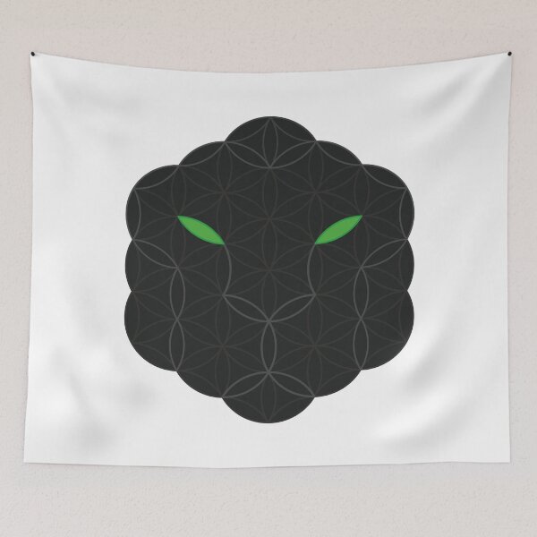 Item preview, Sacred Jaguar Face of Life - 01/Dark. designed and sold by Laszlo Toth.