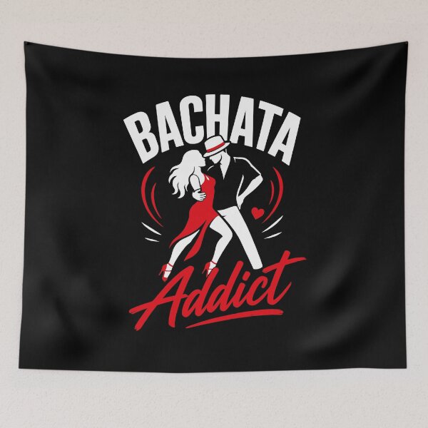 Item preview, Bachata Addict Dance Couple designed and sold by TeeHDesigner.