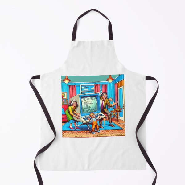 Item preview, Funny 80s Home Computer designed and sold by RobertMartinArt.
