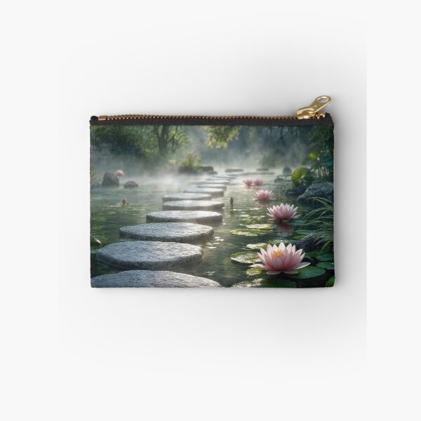 Item preview, Stepping Stones in a Morning Pond designed and sold by Maria Dryfhout.