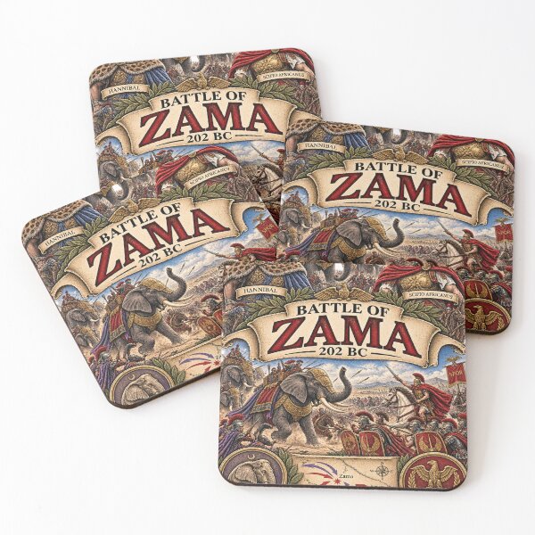 Item preview, Battle of Zama 202 BC – Hannibal vs Scipio Africanus Vintage History designed and sold by LmonioressXxx.
