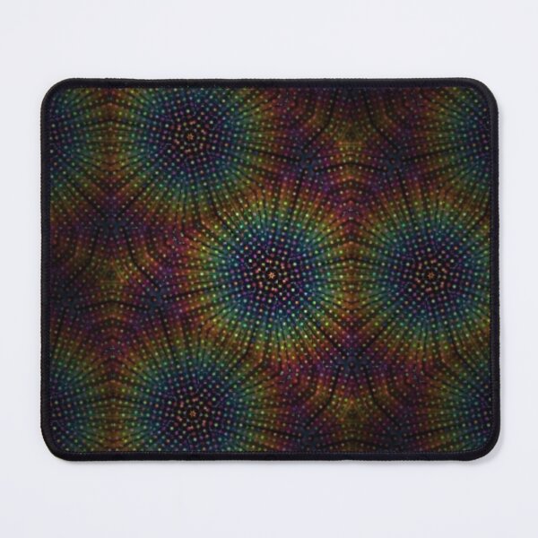 Item preview, Rainbow Sunflower Mandala Sacred Geometry designed and sold by IntelliMindDesigns.