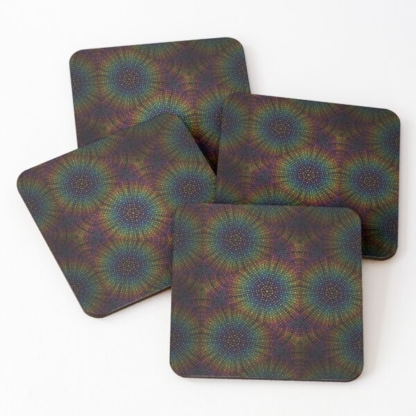 Item preview, Rainbow Sunflower Mandala Sacred Geometry designed and sold by IntelliMindDesigns.
